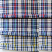 twill woven shirt 100% cotton yarn dyed check fabric men shirt